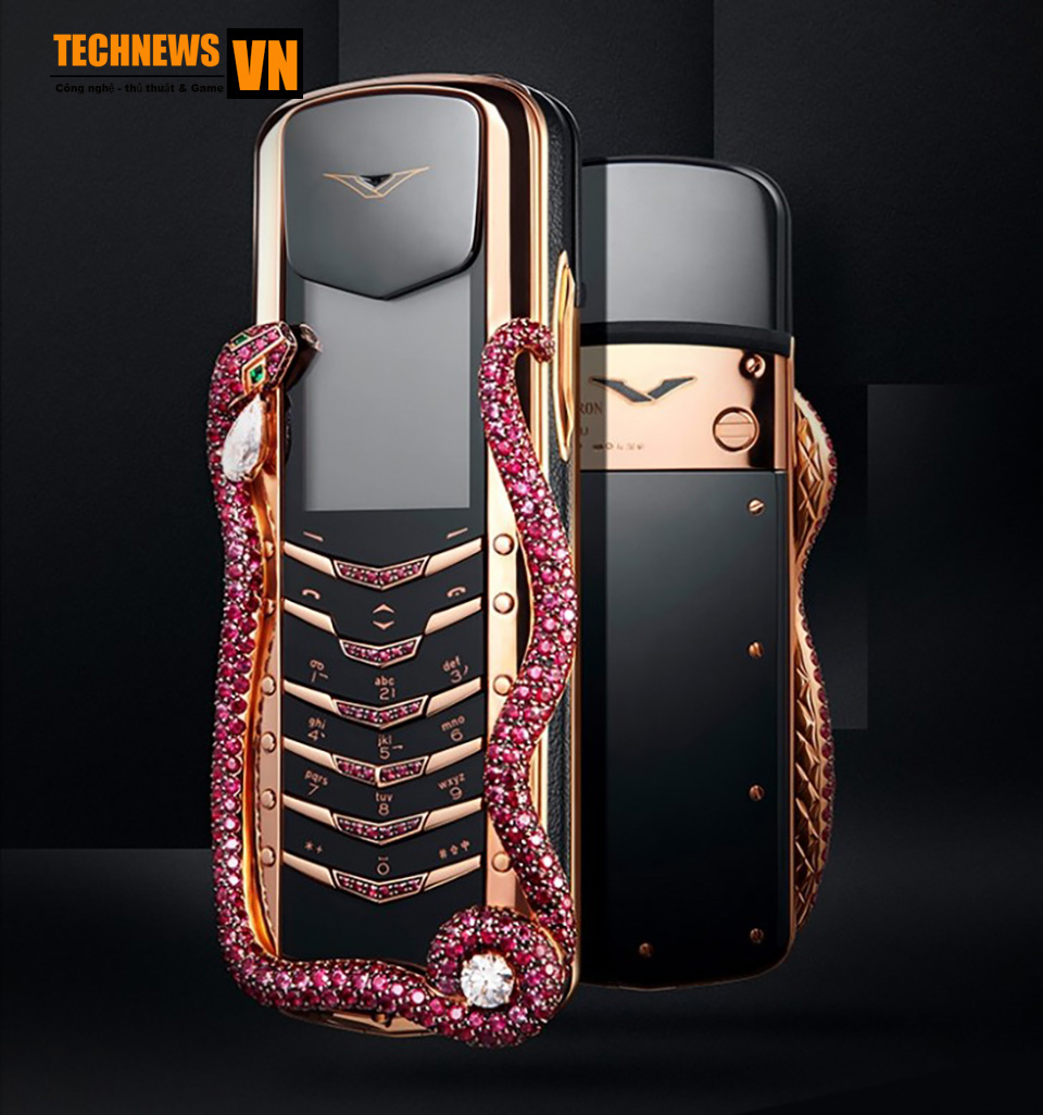 TOP 10 điện thoại mắc nhất thế giới - Vertu Signature Cobra